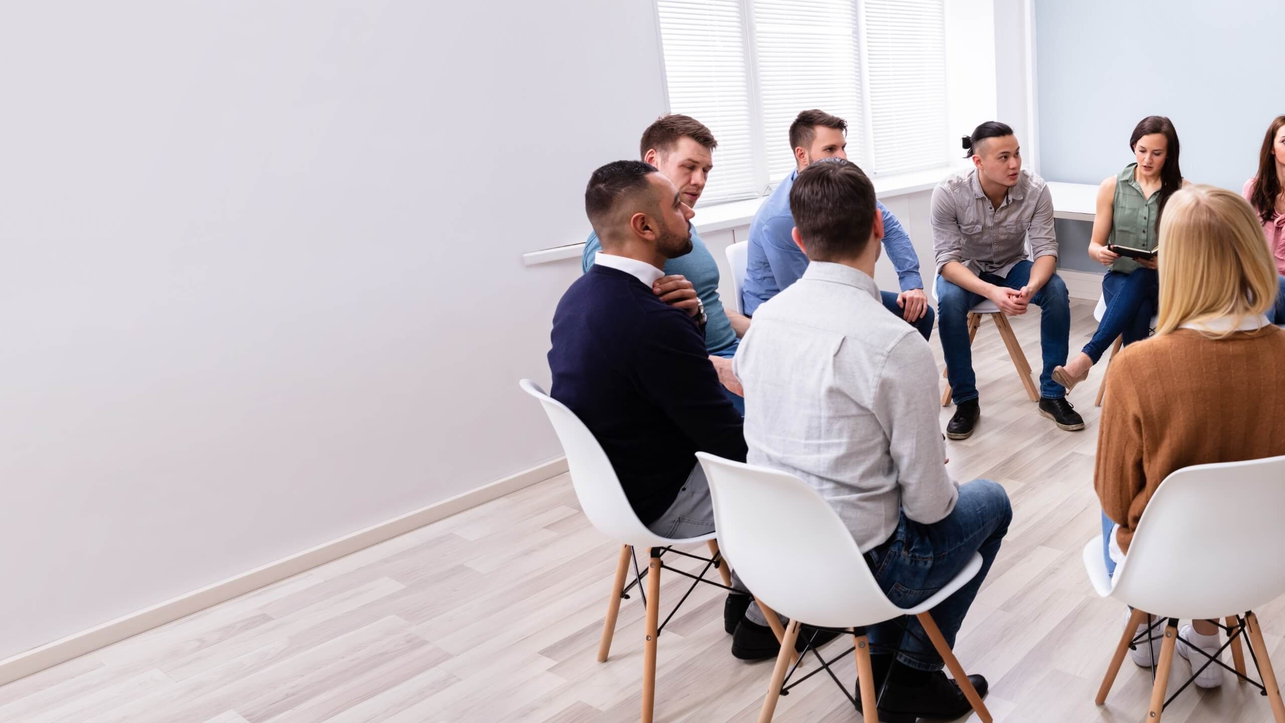 Arrowsmith Community Justice Society meeting with clients